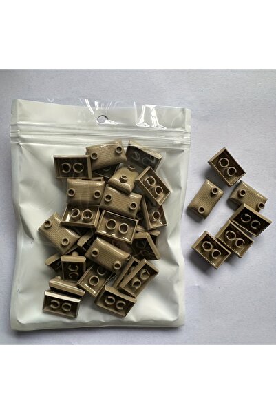 Choice5 60 قطعة من الطوب الصغير الحجم باللون البيج الداكن، قطع بناء متوافقة، ...