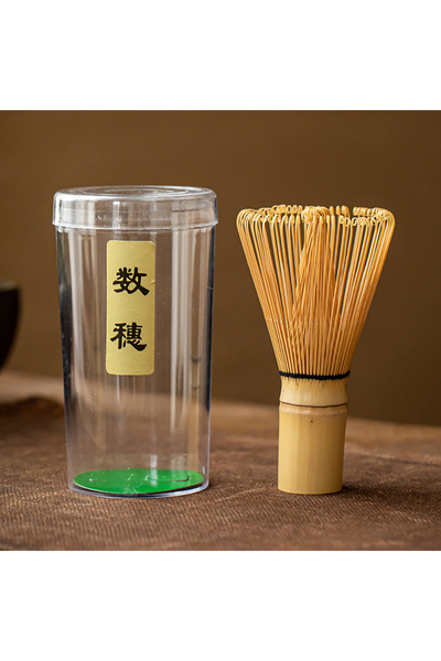 Choice3 مضرب شاي ماتشا ياباني بني اللون، ملعقة شاي (كاكو)، مغرفة شاي (تشاسن)،...