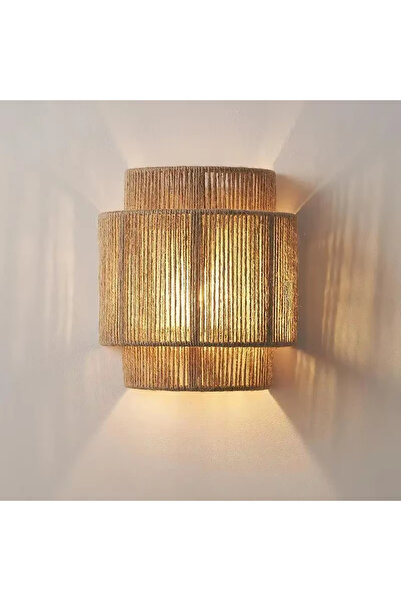 Choice1 1PCS NO BULB Hemp Rope Wall Lights Home Art Deco Bedroom Foyer Aisle ...