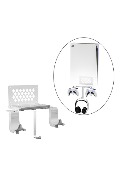 Choice حامل جداري لجهاز PS5 من Tuodes، قاعدة معدنية للتثبيت على الحائط مع حام...