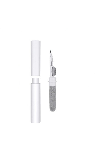 Choice1 طقم فرشاة وقلم تنظيف سماعات بلوتوث AirPods 4 باللون الأبيض، يشمل غطاء...