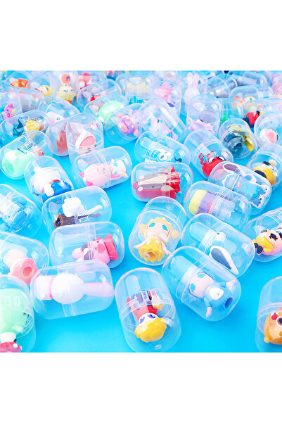 Choice مجموعة أقلام غاشابون لدمى كرتونية لطيفة (10 قطع/24 قطعة) مع ممحاة، حقي...