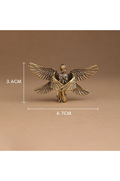 Choice تمثال ملاك حارس بستة أجنحة، قطعة واحدة، زينة مباركة، مناسب للمكتب، بتص...
