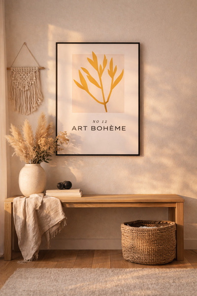 hello solaris No:12 Art Bohem - Bohem Deco Poster - Ev&Yaşam Duvar Dekoru - S...