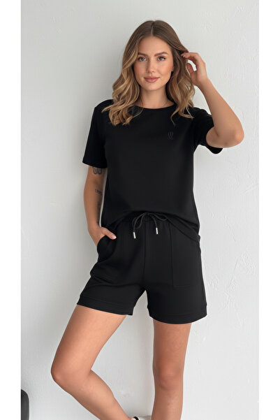 MAİMODA Women's Modal Fabric Shorts Set / Women's Modal Fabric Shorts Set