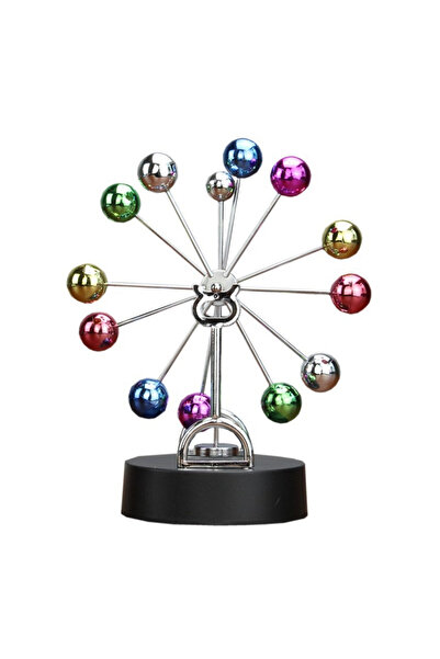 Choice جهاز حركة دائمة على شكل عجلة دوارة ملونة، كرة بندول نيوتن دوارة بسيطة ...