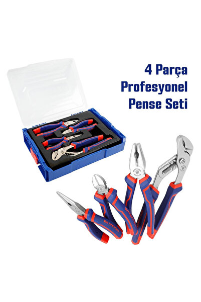 Workpro WP209133 4 Parça Profesyonel Pense Seti