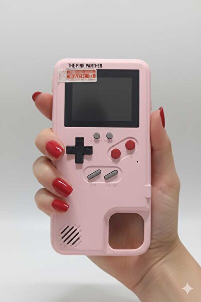 CABANELLİ 168 Oyunlu Retro Konsol Tasarımlı iPhone 14 Pro Kılıfı - Atari Kılıf