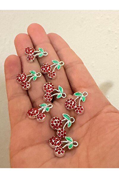 gemsartdeco FENGSHUİ KİRAZ CHARM KOLYE UCU 1 ADET