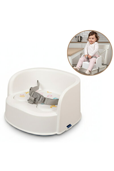 Kidizi Portable booster seat EasySeat white, convertible into a stool...