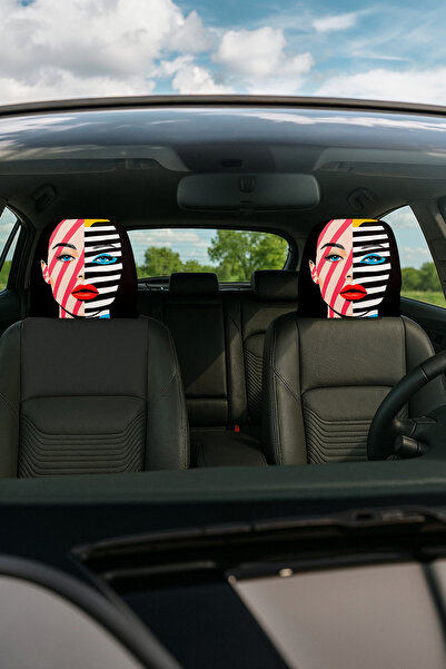 EVPANYA غطاء رأس السيارة المزخرف، عبوة من قطعتين