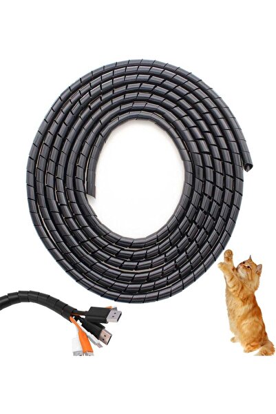 Volt Spiral Cable Wrap 10 Meter Length | Flexible & Durable Cable Organizer f...