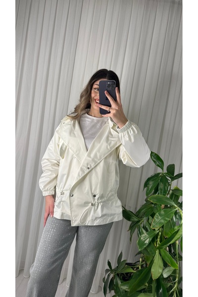 Miralya Studio Kapşonlu yağmurluk