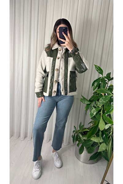 Miralya Studio Rugan peluş ceket