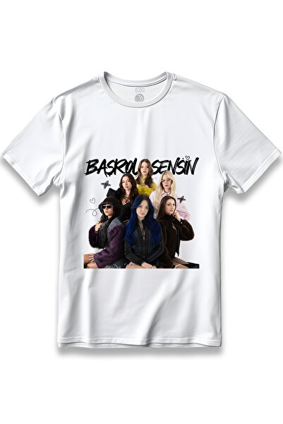 EZG Business Manifest Başrol Sensin Baskılı T-Shirt Unisex %100 Pamuk Nefes A...