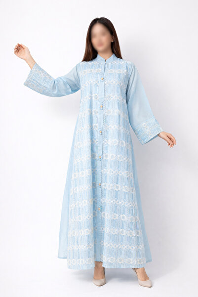 RONZA Front embroidery jalabiya