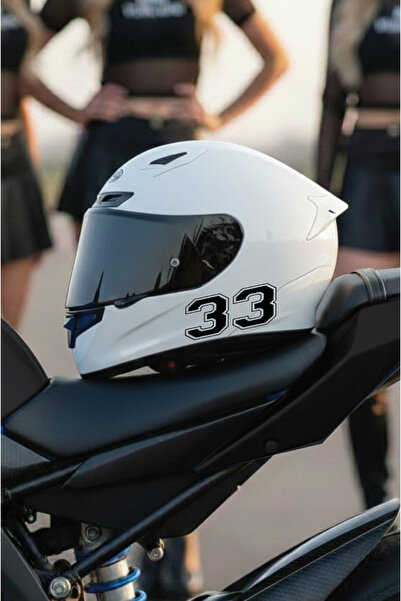 Yalıgraf Reklam Tabela Kask Sayı Sticker - Şehir Plaka Kodları - Racing Motor...