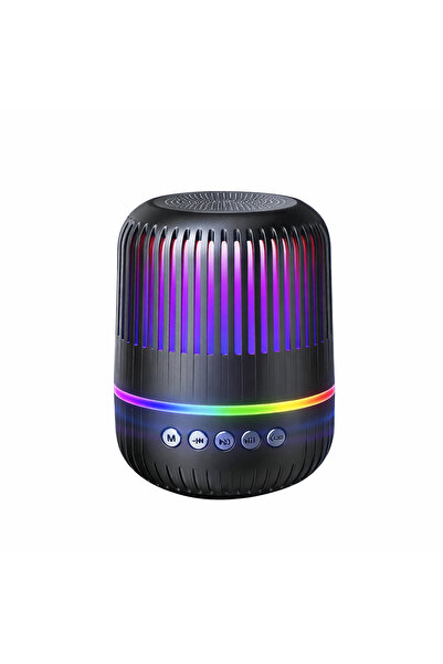 Poro Online Bluetooth speaker with FM radio and RGB lights, USB/TF