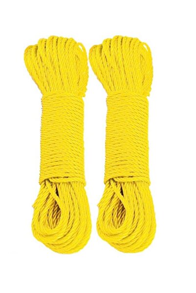 Generic 2 Pieces of Strong Nylon Clothes Drying Rope - 13 M