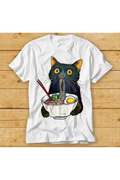 LELVANİ CAT PRINTED TSHIRT