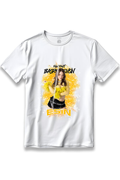 EZG Business تي شيرت مطبوع من مانيفست جروب إسين باشرول سينسين للجنسين مصنوع م...