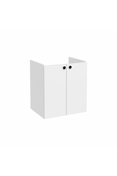 Hype Store Shift T20 81000 Kapaklı Lavabo Dolabı, Parlak Beyaz, 80 cm