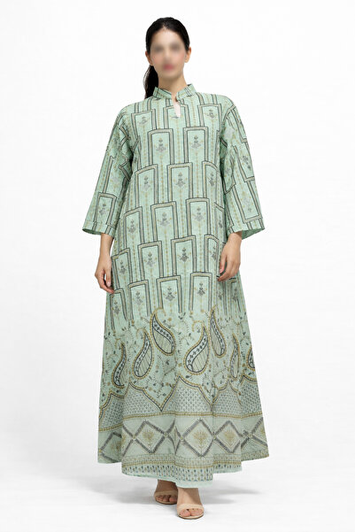 THOGUE Women's Cotton jalabiya embroidered with thread