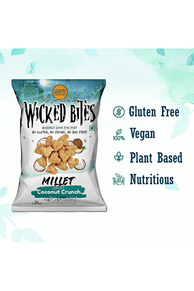 GRAMI Millet Bites-Coconut Crunch 40 g