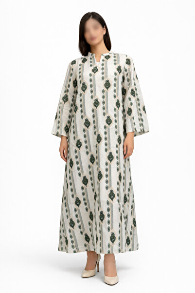 THOGUE Elegant Cotton jalabiya with a delicate pattern