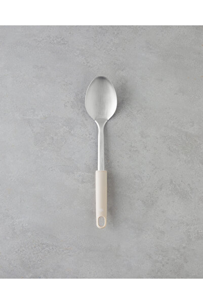 English Home Maisy Paslanmaz Çelik Servis Kaşığı Servis Gereci 31,9 cm Krem