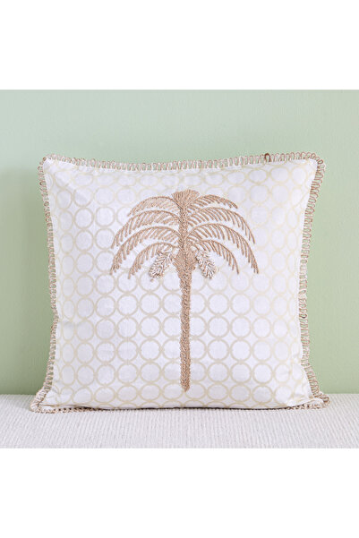 Generic وسادة محشوة بنسيج نخيل الصحراء - 50×50 سم