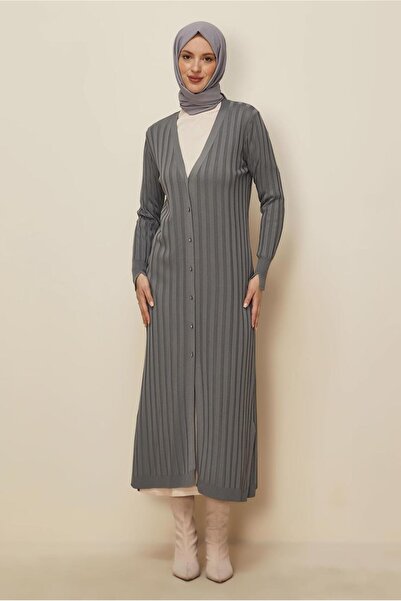 Alvina Long Knitted Cardigan 45017