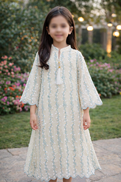 RONZA جلابيه اطفال تطريز معرق