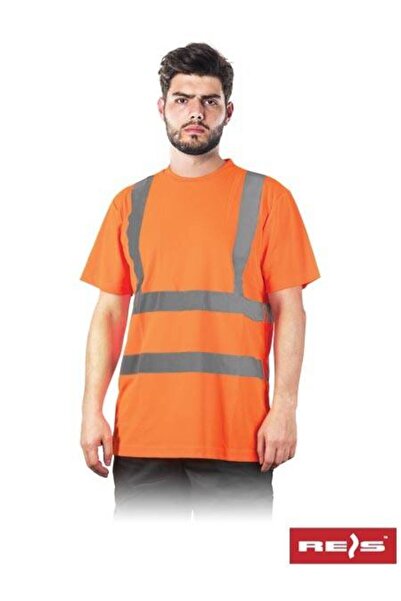 Reis Tricou de protecție, mânecă scurtă, TSROUTE reflectorizant XL Portocaliu