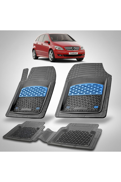 TEAMCAR Πατάκια δαπέδου Mercedes-Benz B-Class W245 2005-2011 | Μπλε
