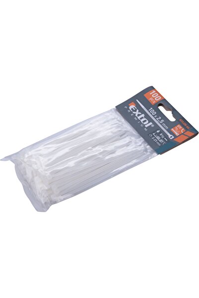 Extol Premium Cleme din nailon, Extol, 8856102, 100 buc, rezistență 8 kg