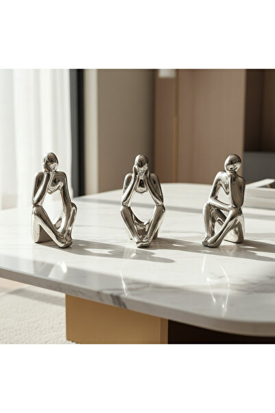 Generic Aurum Dune 3-Piece Ceramic Accent Set