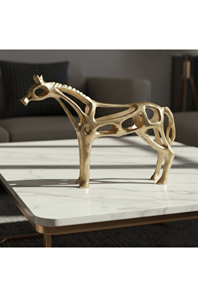 Generic Casa Luxe Decorative Horse Sculpture - 43x9x30 cm