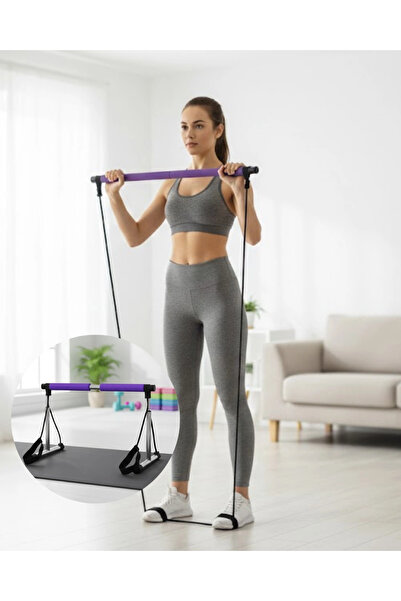 Twin Store Mey Import ®   Pilates Bar Exercise Equipment with Wrist Support V...