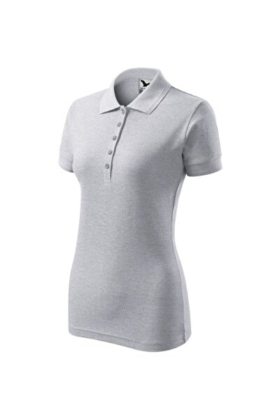 Malfini Tricou polo de damă, Pique Polo 210, M Gri