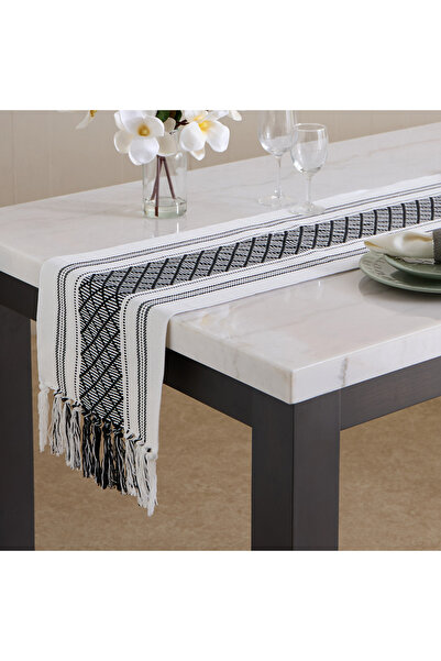 Generic مفرش طاولة طويل سارا من بوليستر - 35 × 180 سم