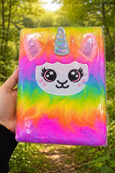 AYDAN26 Unicorn Peluş Not ve Hatıra Defteri