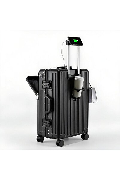 ZUIHAO Travel Luggage Carry On Luggage, PC Hardside Suitcase Stylish Lightwei...