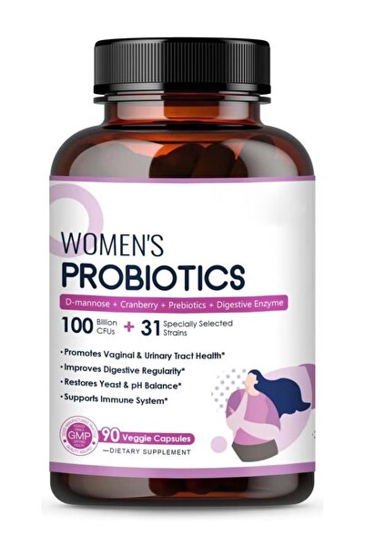 Probiotic Live بروبيوتيك للنساء 100 مليار وحدة تشكيل مستعمرة - 31 سلالة، بريب...