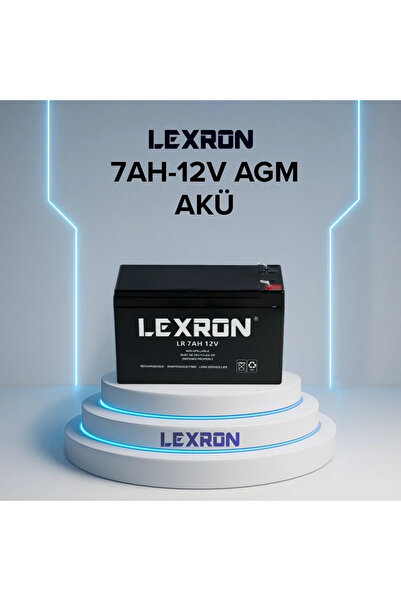 Lexron 7AH-12V AGM Kuru Tip Akü
