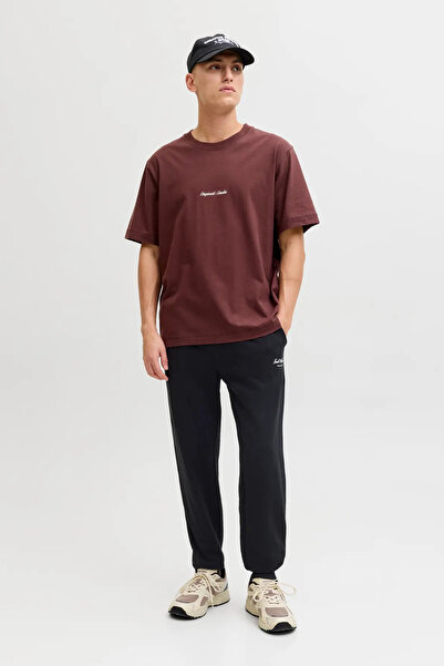 Jack & Jones Men's Jpstgordon Logo Detailed Double Pocket Sweatpants 12288641...