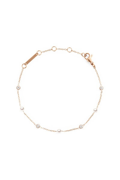 Daniel Wellington Pearl Bracelet Rose Gold
