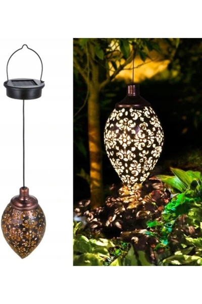 Other Lampă solară suspendată de grădină cu LED XXL, cu spiță