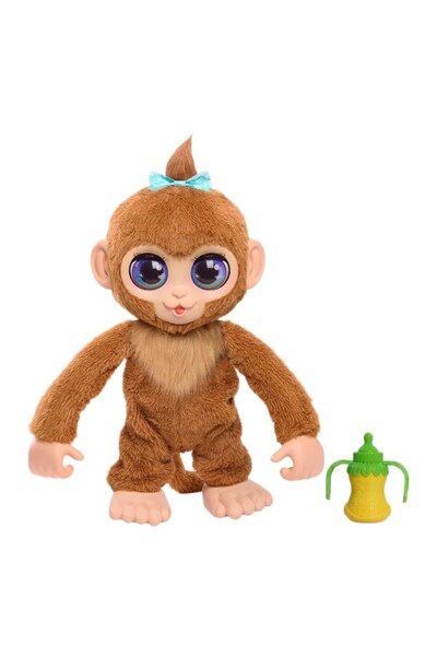FurReal Yavru Maymun Fıstık 40 Cm İnteraktif Peluş FUR06000