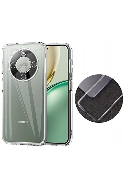 prolysus Honor Magic 8 Lite 5G Kılıf Şeffaf Yumuşak Silikon Kılıf